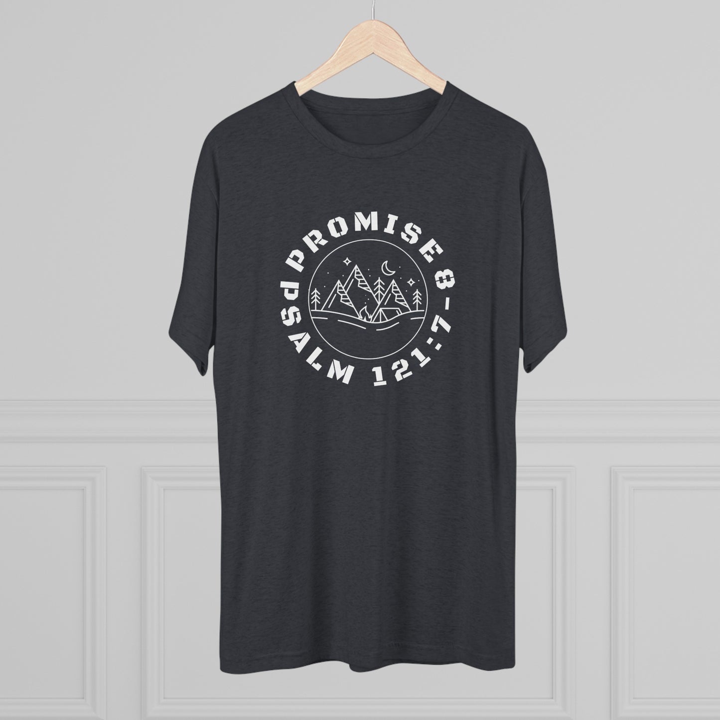 Promise Psalm 121:7-8 Unisex Tri-Blend Crew Tee