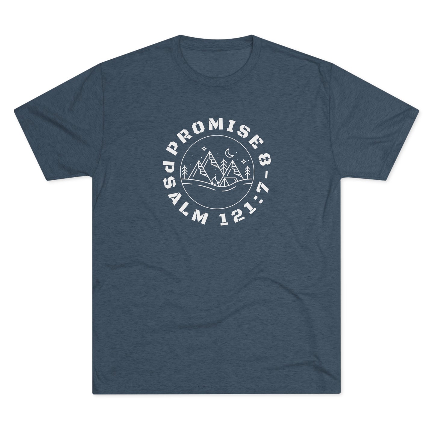 Promise Psalm 121:7-8 Unisex Tri-Blend Crew Tee