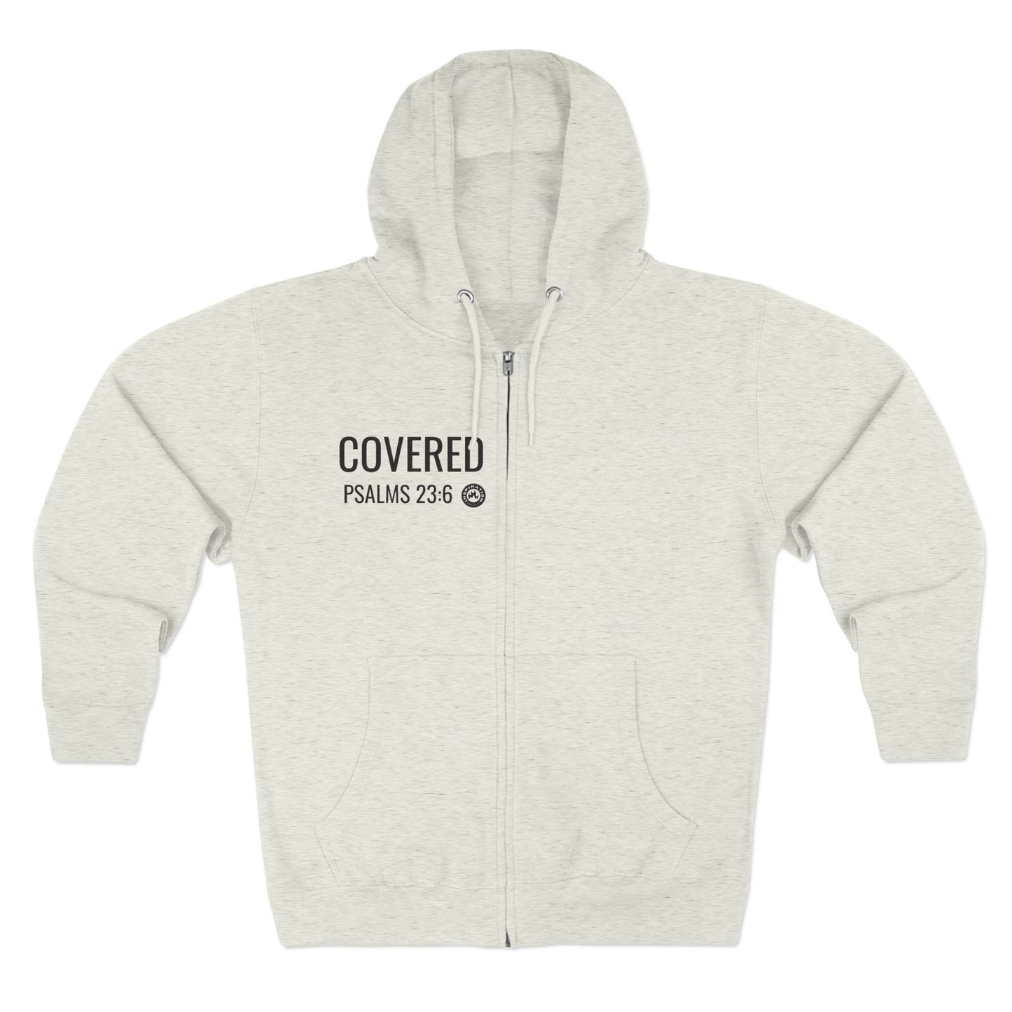 COVERED Unisex Premium Full Zip Hoodie