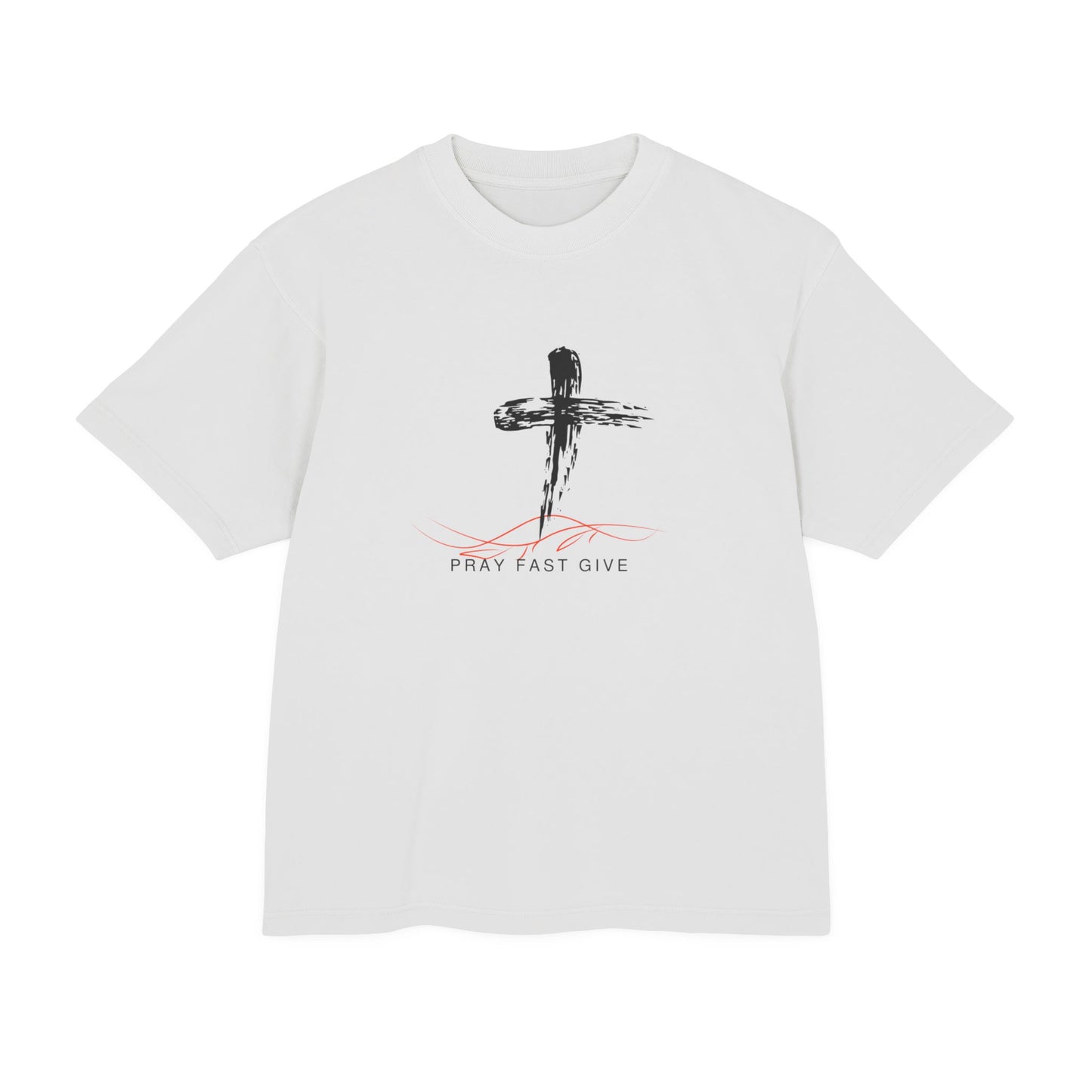 Pray Fast Give Unisex Urban Heavy Tee - Inspirational Christian Shirt