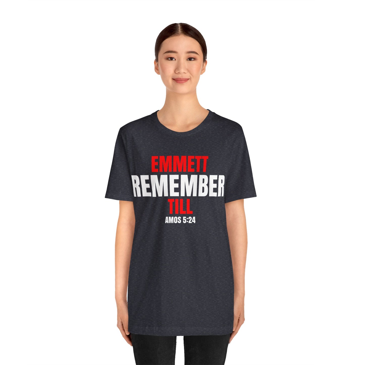 The Remember Series-Emmett Till-Unisex Jersey Short Sleeve Tee