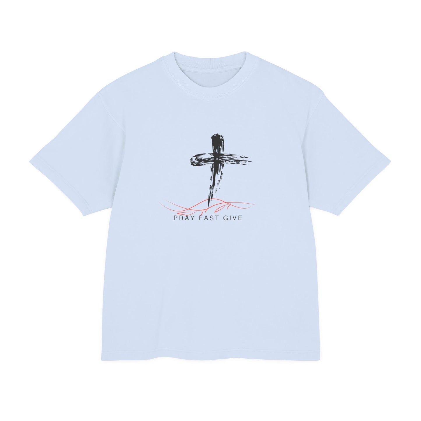 Pray Fast Give Unisex Urban Heavy Tee - Inspirational Christian Shirt