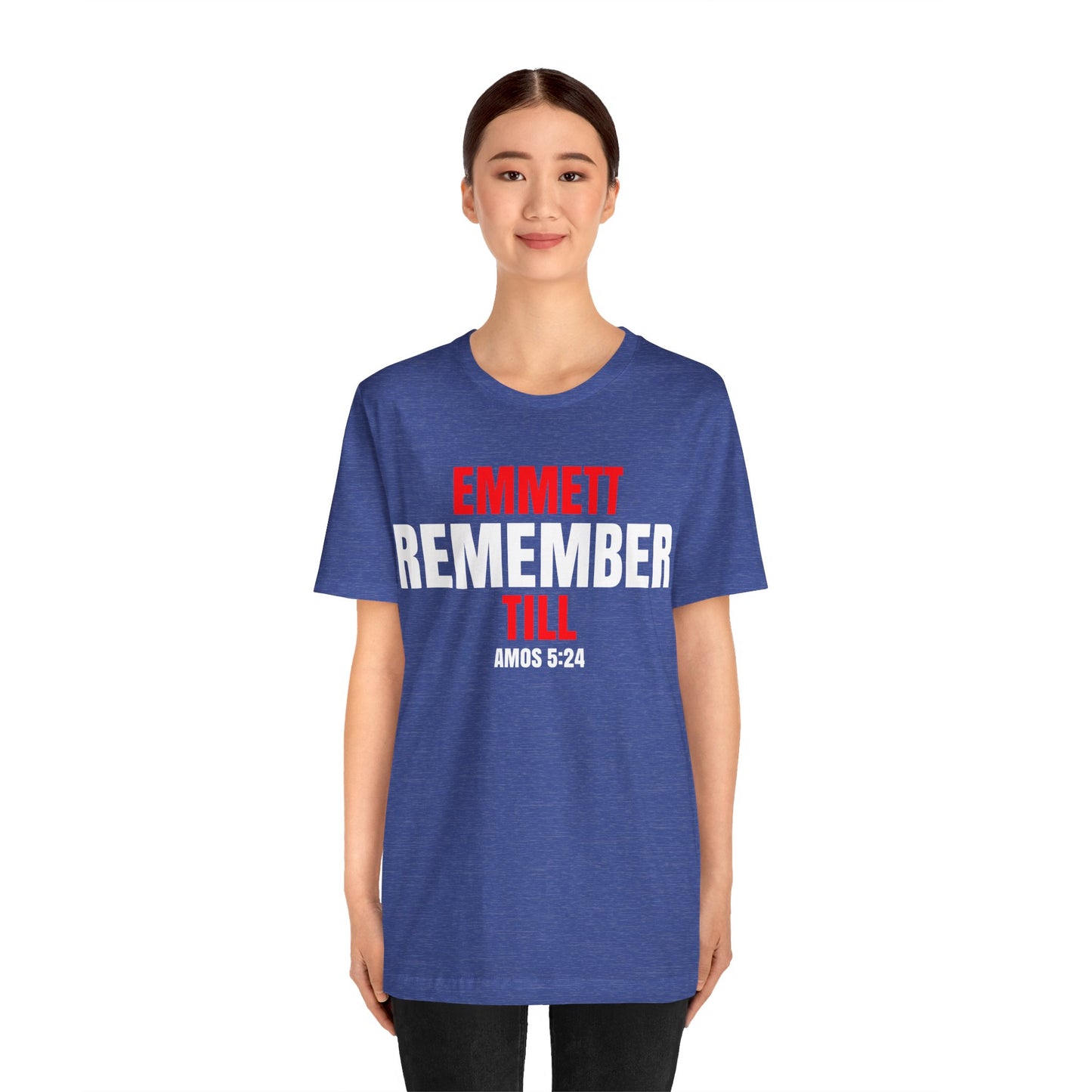 The Remember Series-Emmett Till-Unisex Jersey Short Sleeve Tee