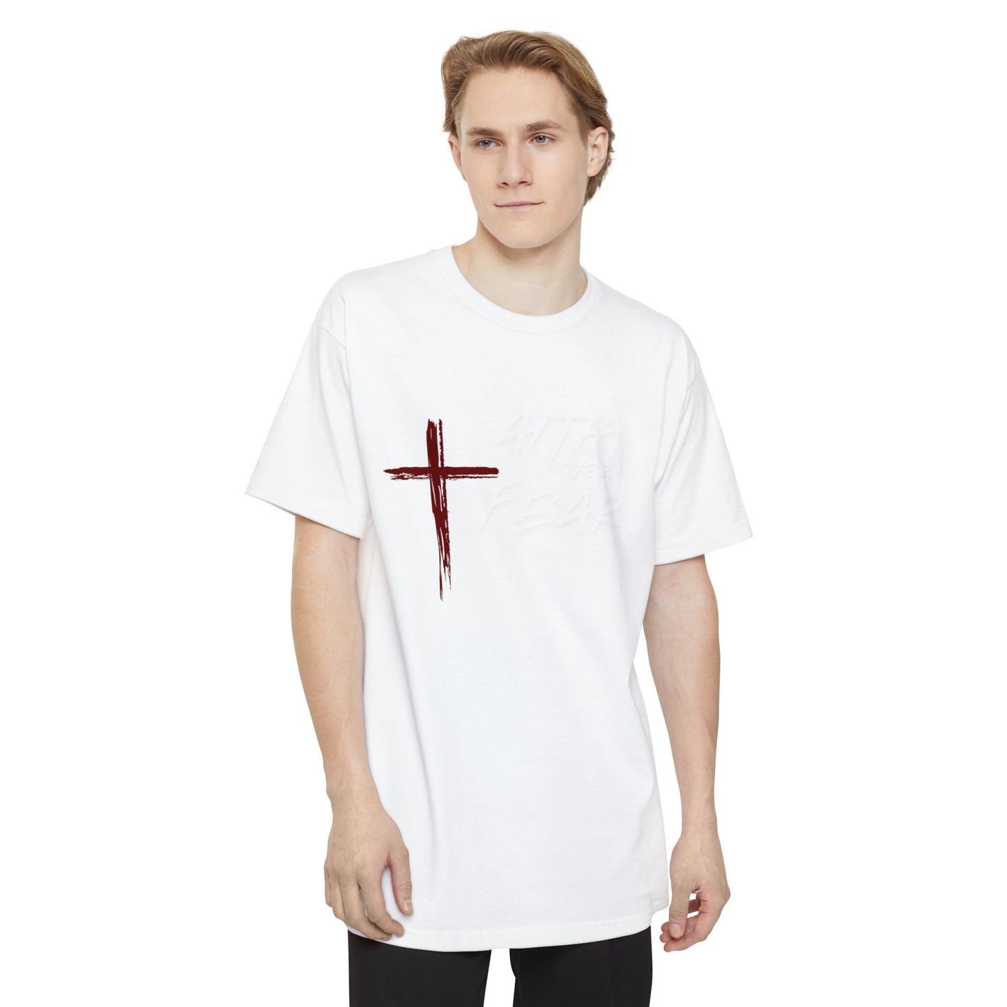 Faith Over Fear Psalm 34:4 Big & Tall T-Shirt