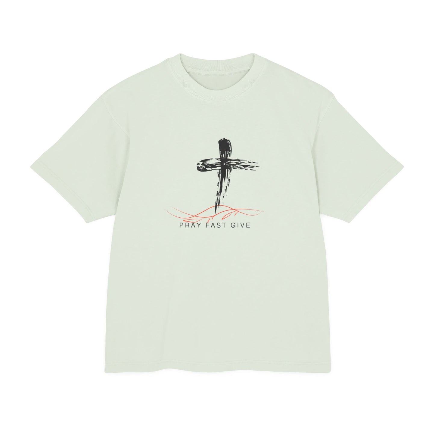 Pray Fast Give Unisex Urban Heavy Tee - Inspirational Christian Shirt