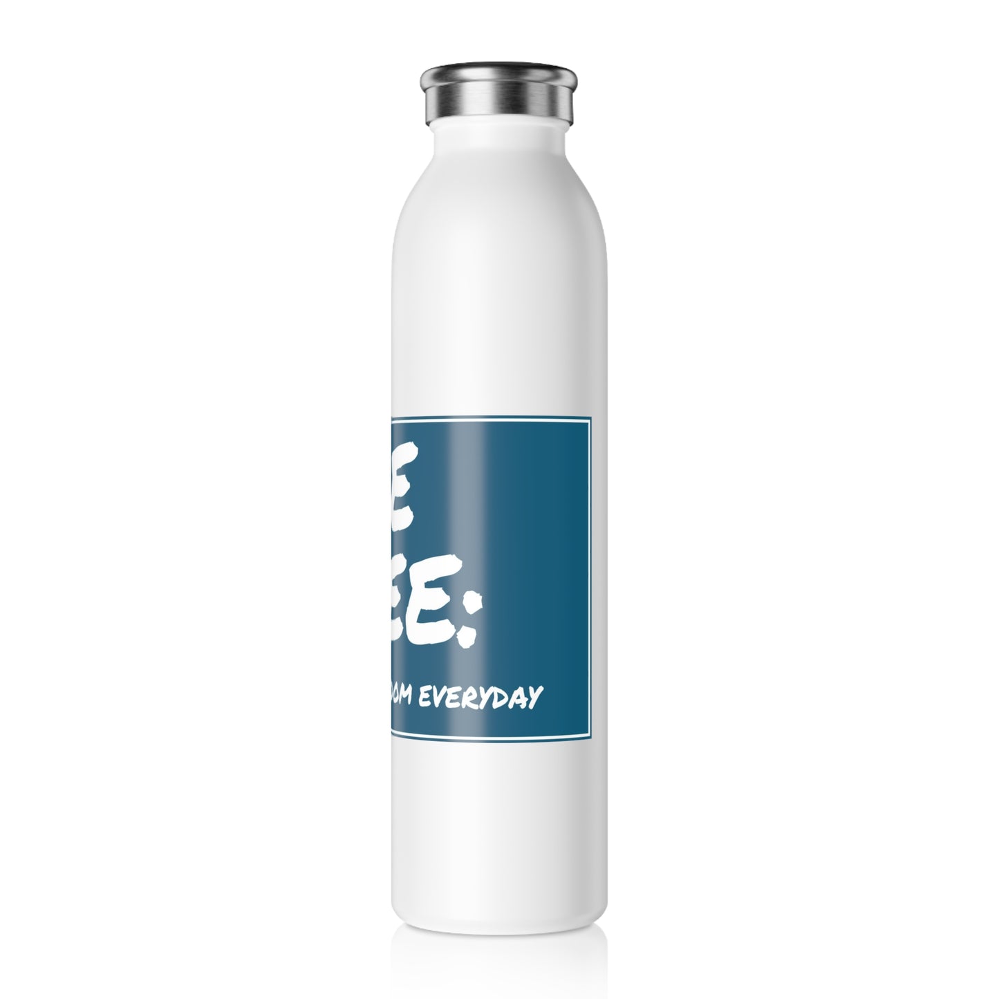 TWC BE Free Stainless Steel Water Bottle, Standard Lid