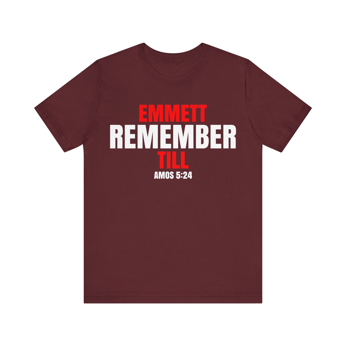 The Remember Series-Emmett Till-Unisex Jersey Short Sleeve Tee