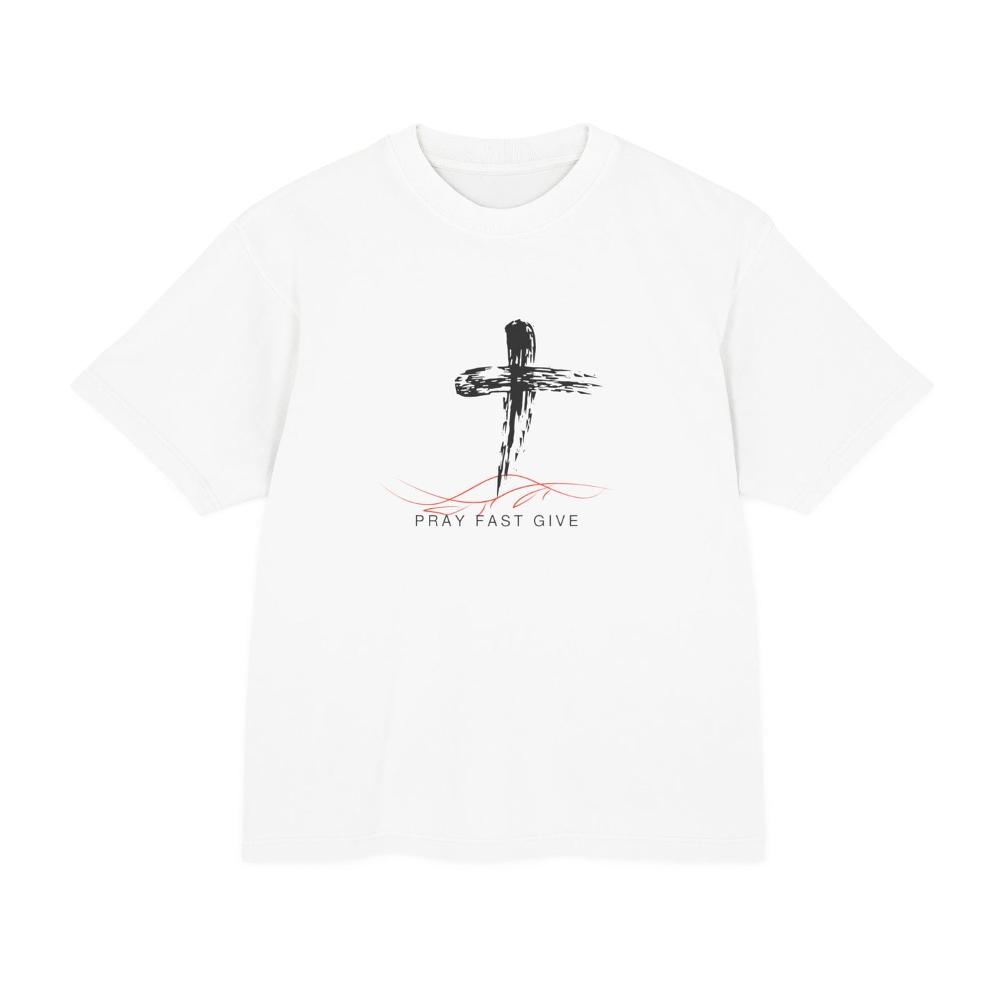 Pray Fast Give Unisex Urban Heavy Tee - Inspirational Christian Shirt