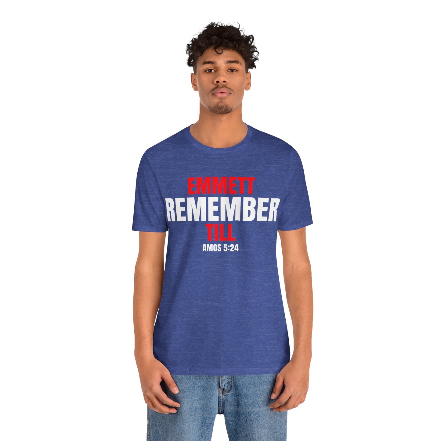 The Remember Series-Emmett Till-Unisex Jersey Short Sleeve Tee