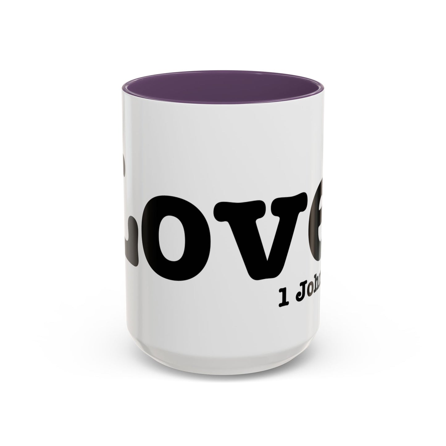 LOVE John 4:19  Accent Coffee Mug (11, 15oz)