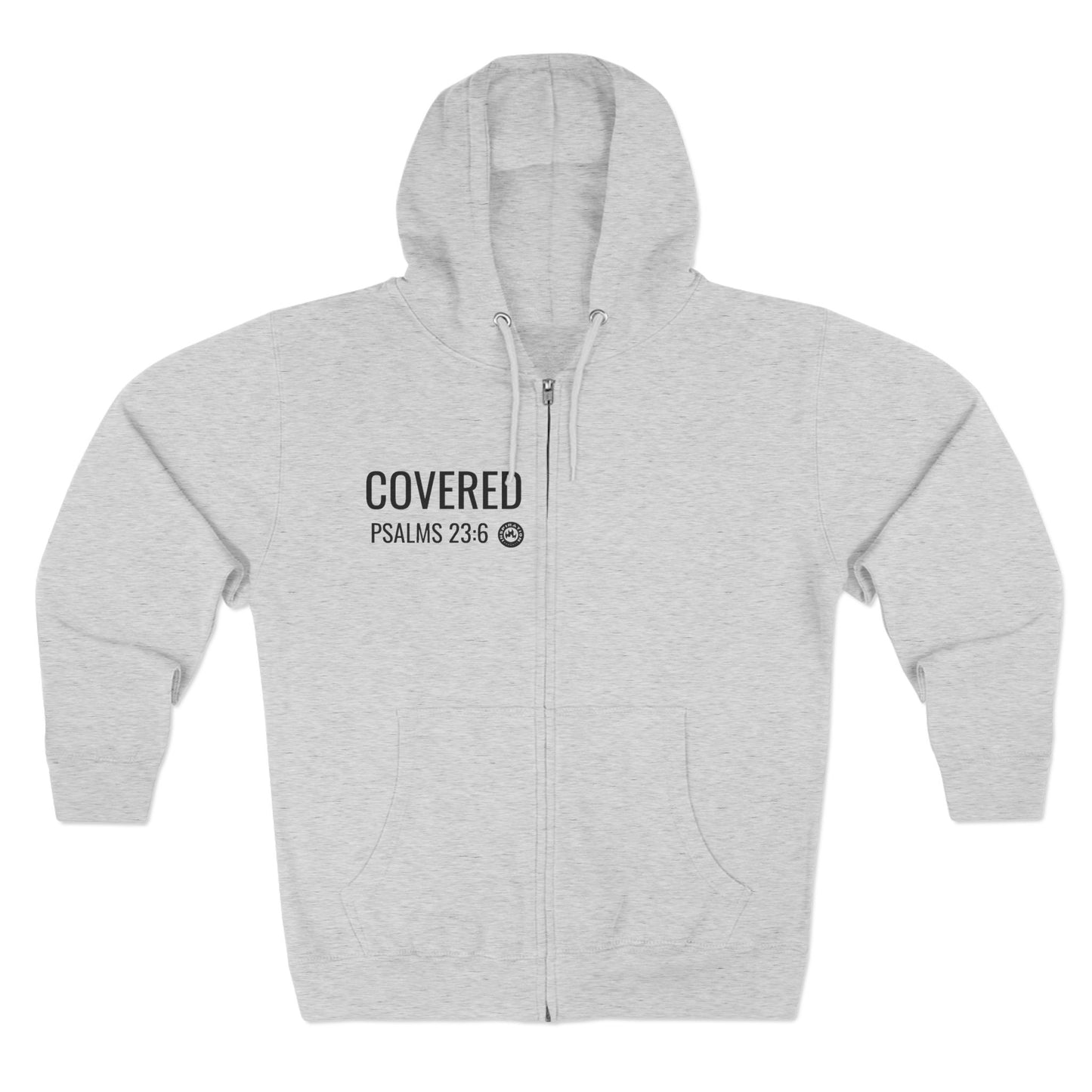 COVERED Unisex Premium Full Zip Hoodie