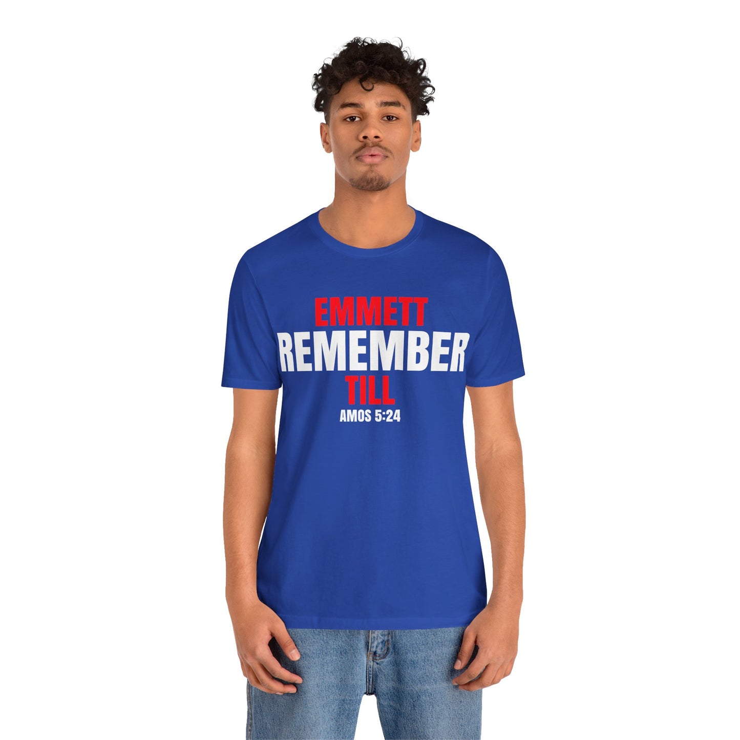 The Remember Series-Emmett Till-Unisex Jersey Short Sleeve Tee