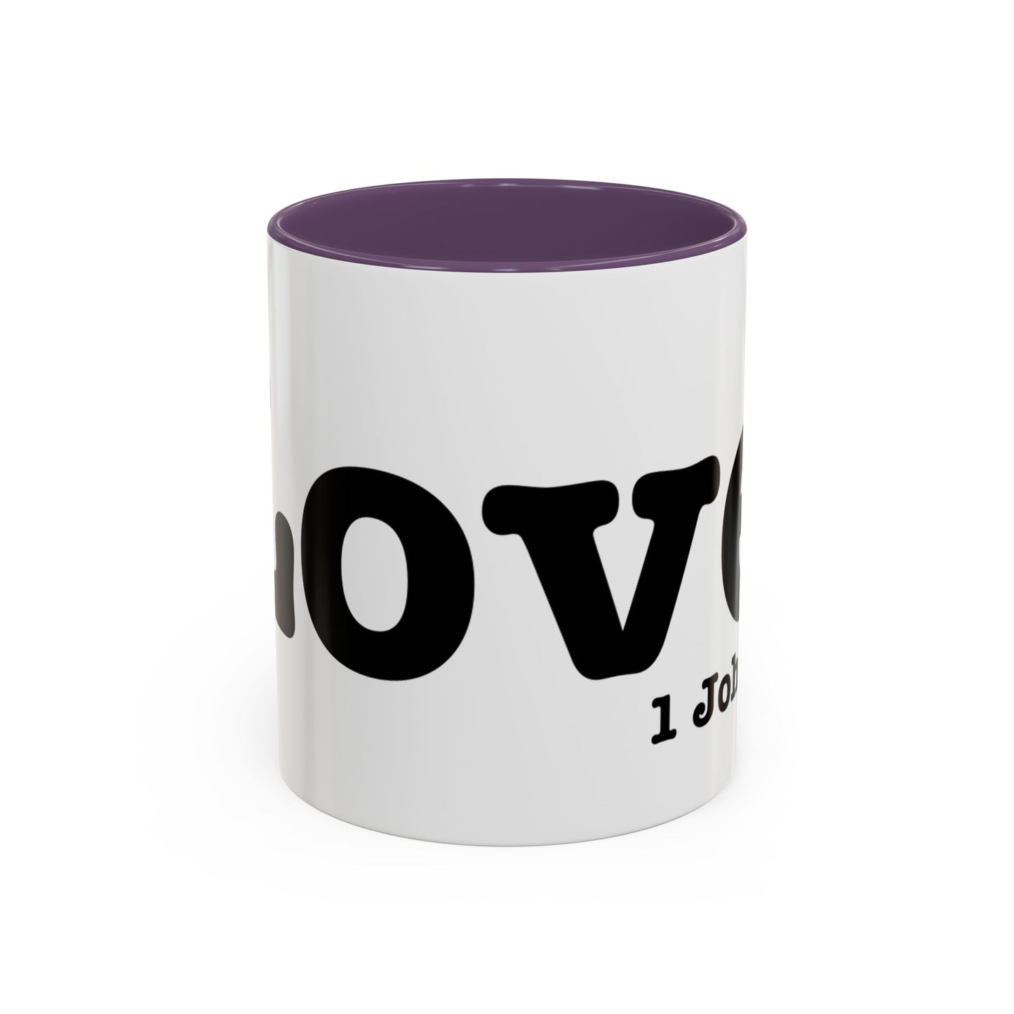 LOVE John 4:19  Accent Coffee Mug (11, 15oz)