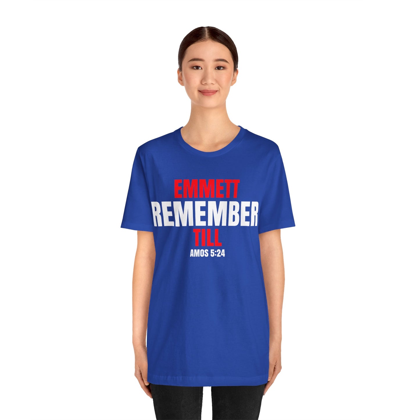 The Remember Series-Emmett Till-Unisex Jersey Short Sleeve Tee