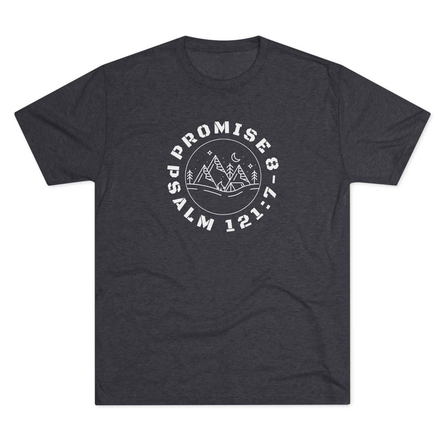 Promise Psalm 121:7-8 Unisex Tri-Blend Crew Tee