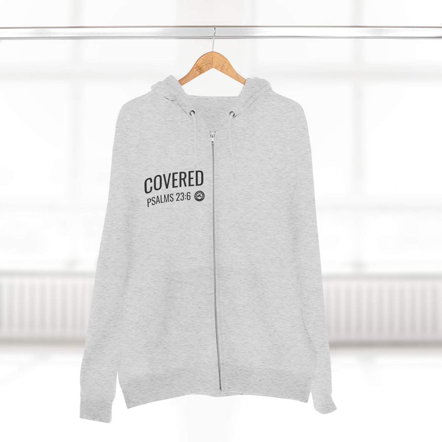 COVERED Unisex Premium Full Zip Hoodie