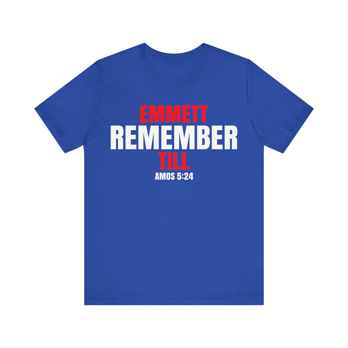 The Remember Series-Emmett Till-Unisex Jersey Short Sleeve Tee