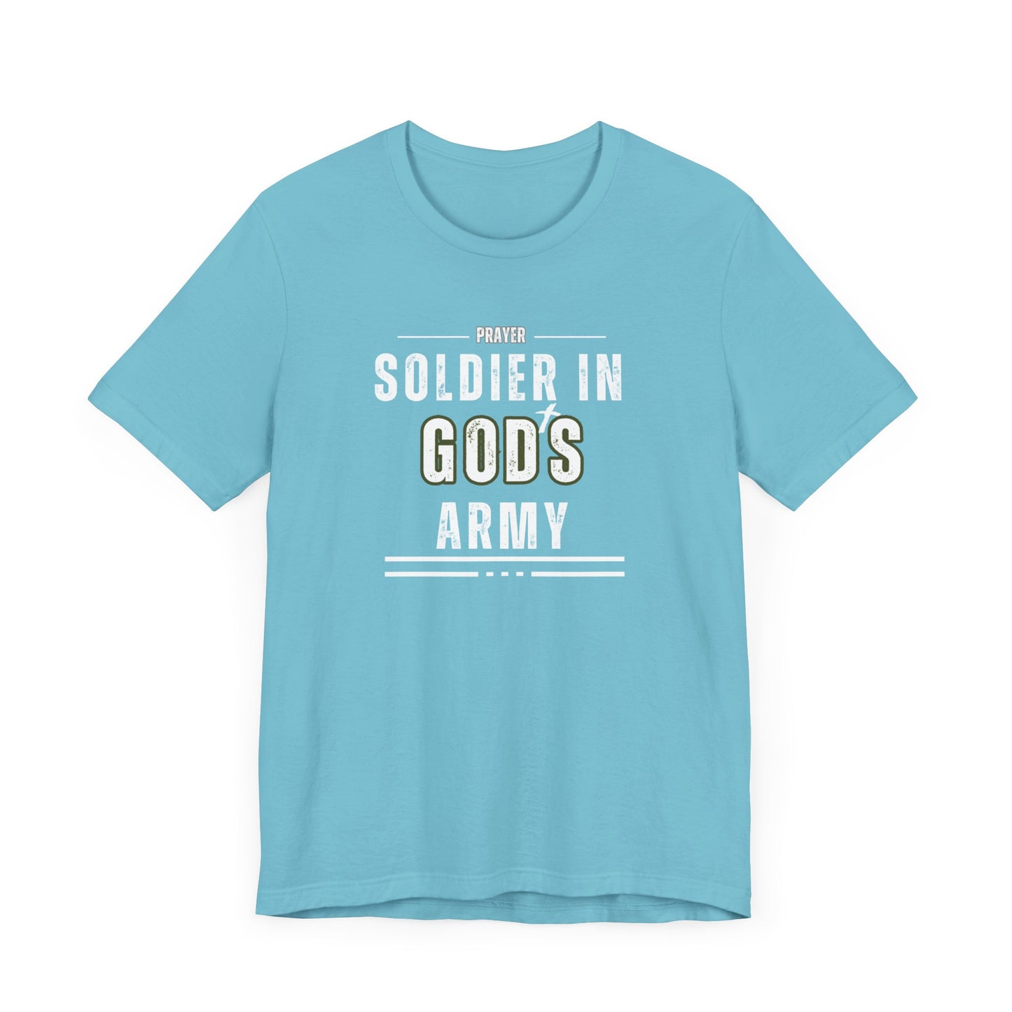 Prayer Soldier In God's Army - Unisex Jersey Short Sleeve Tee