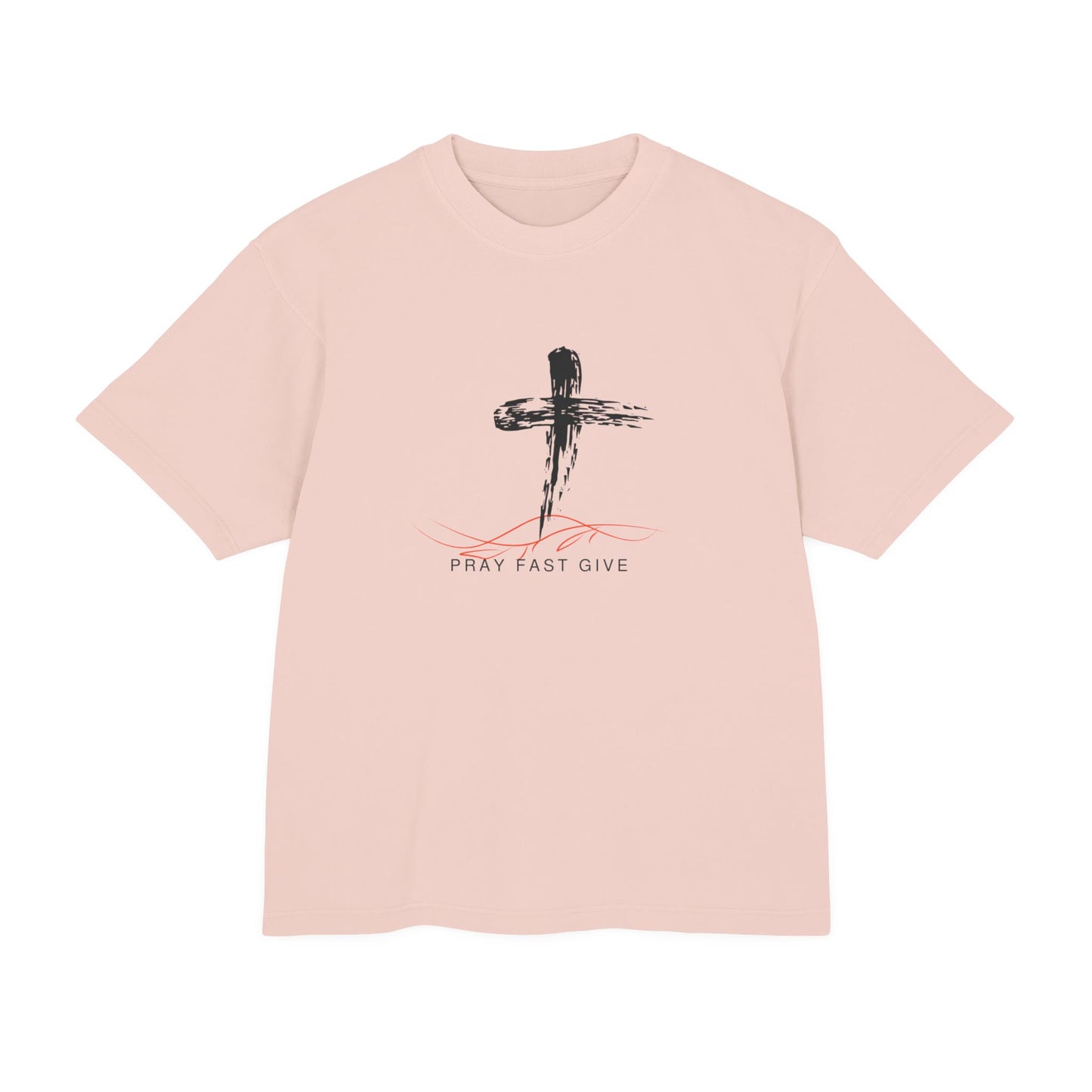 Pray Fast Give Unisex Urban Heavy Tee - Inspirational Christian Shirt