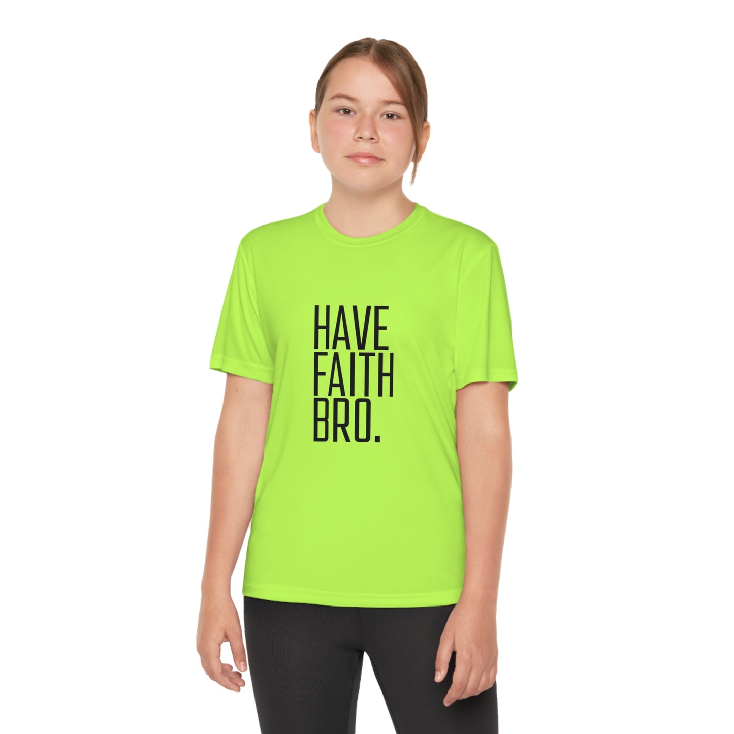 Have Faith Bro. Youth Sports Tee