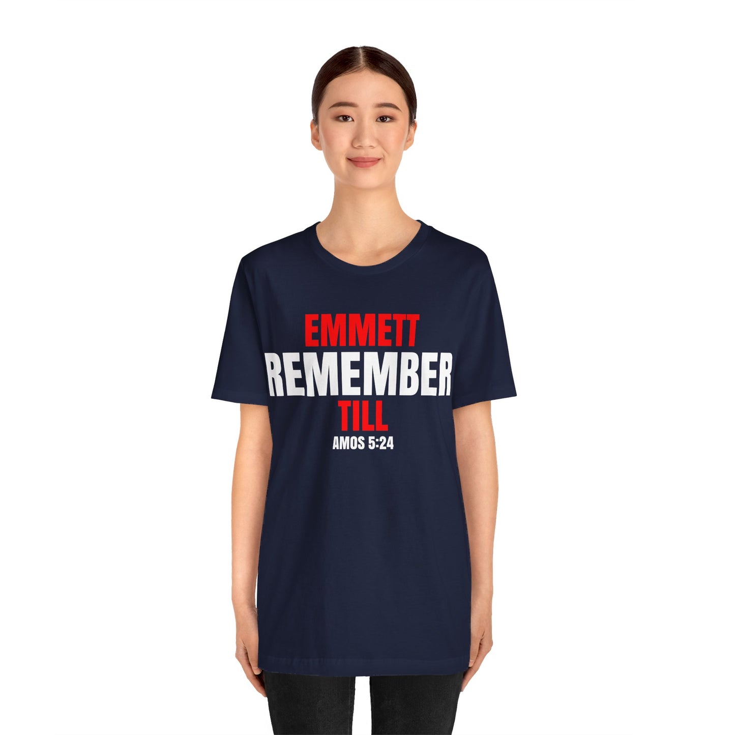 The Remember Series-Emmett Till-Unisex Jersey Short Sleeve Tee