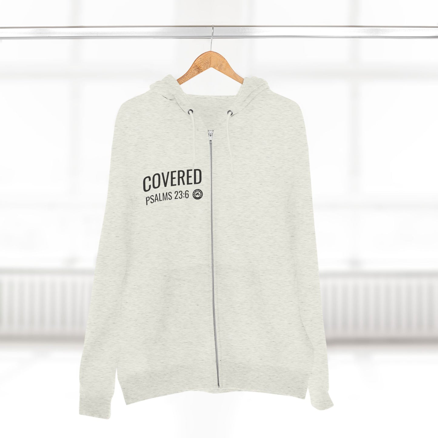 COVERED Unisex Premium Full Zip Hoodie