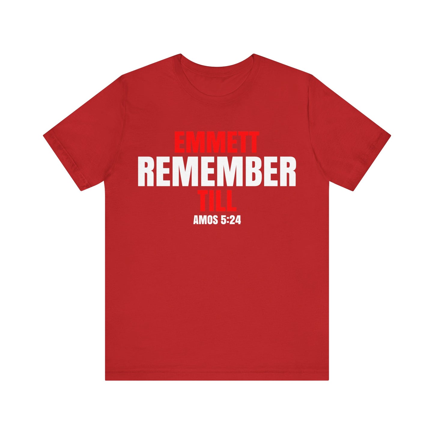 The Remember Series-Emmett Till-Unisex Jersey Short Sleeve Tee