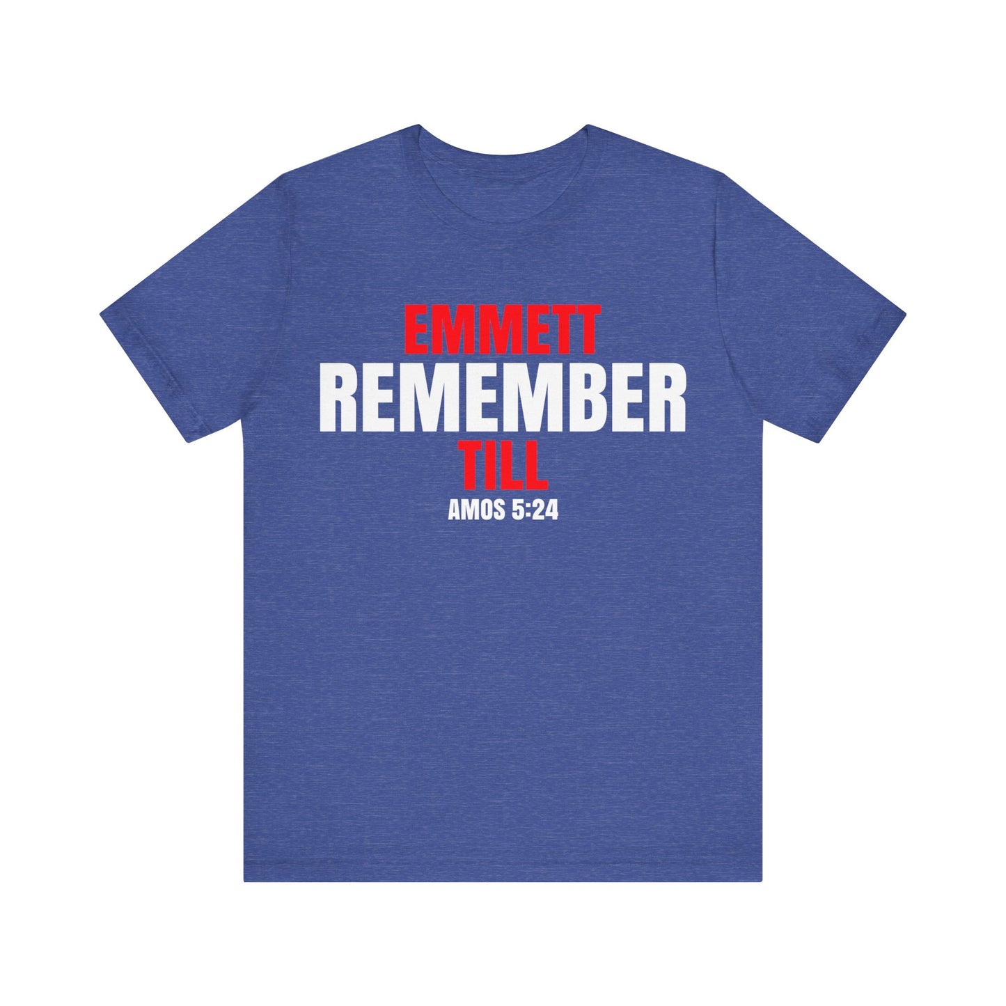 The Remember Series-Emmett Till-Unisex Jersey Short Sleeve Tee