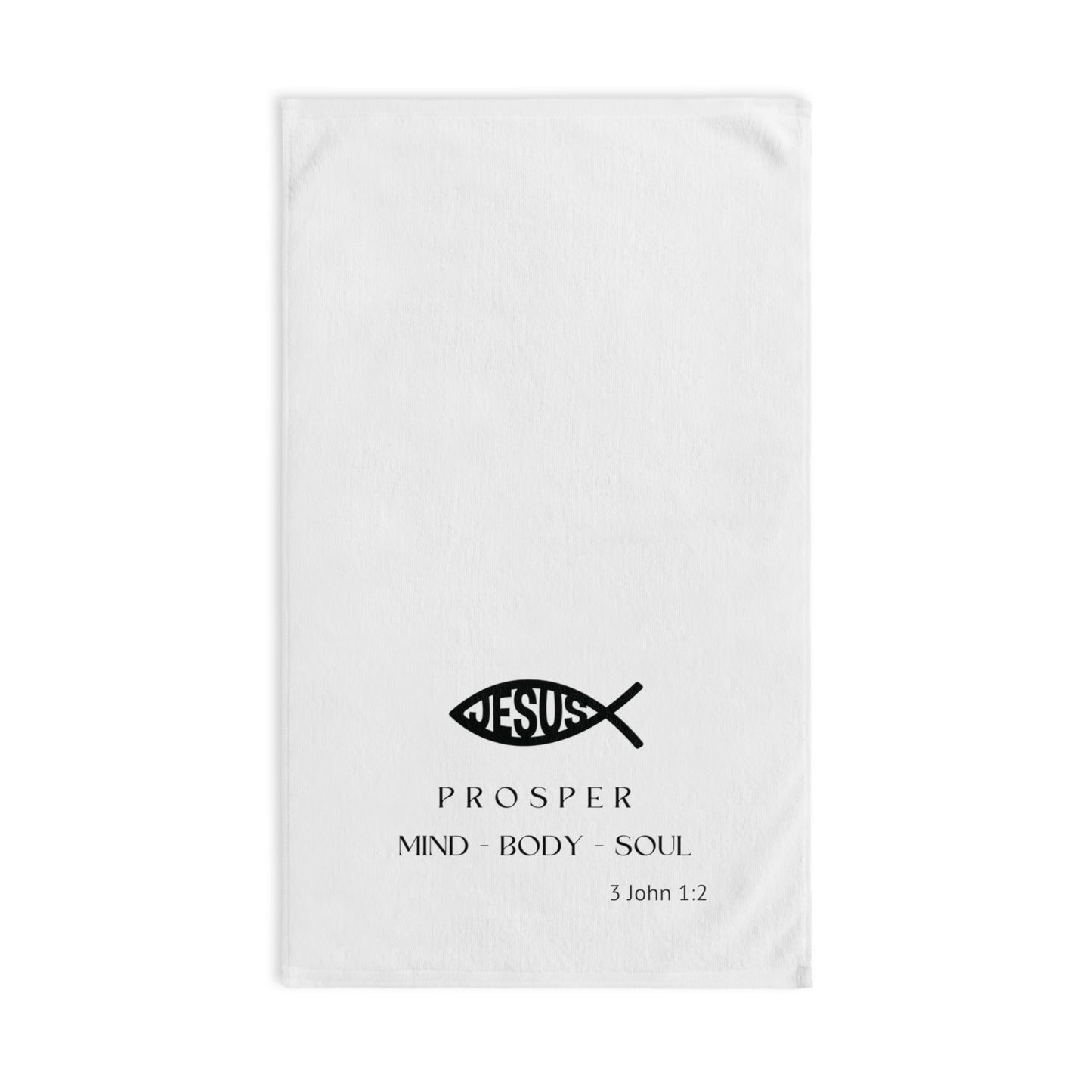 3 John 1:2 Prosper Hand Towel