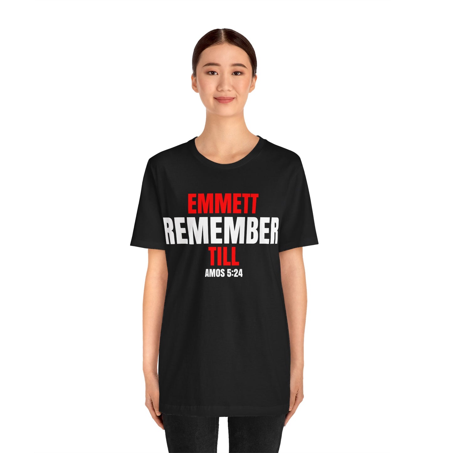 The Remember Series-Emmett Till-Unisex Jersey Short Sleeve Tee