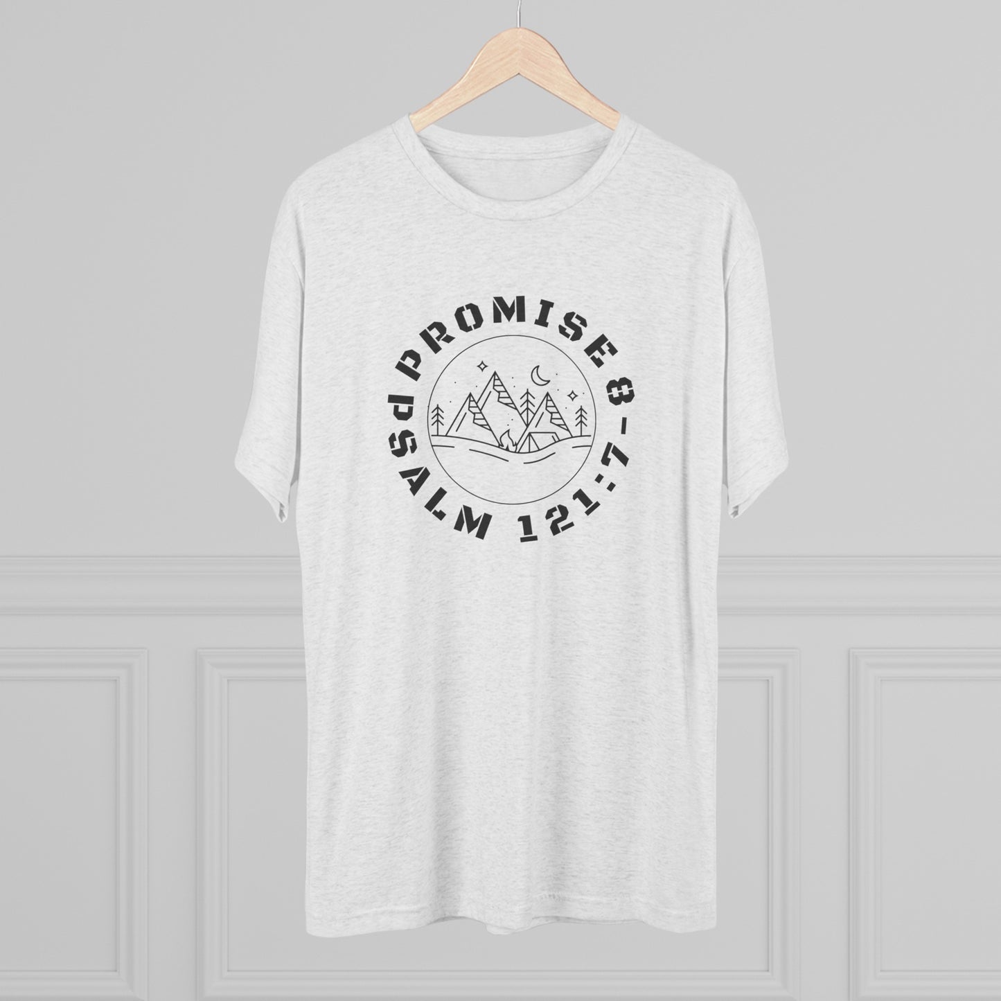 Promise Psalm 121:7-8 Unisex Tri-Blend Crew Tee