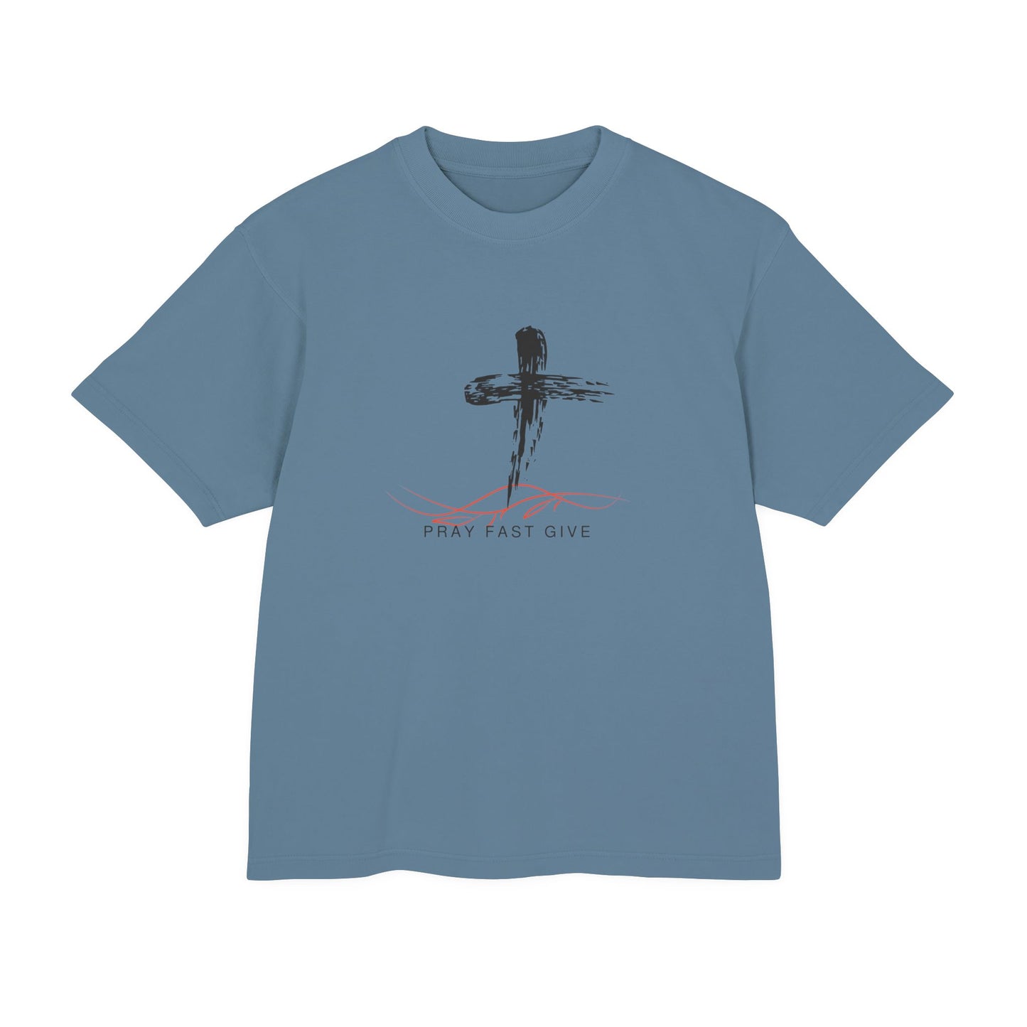 Pray Fast Give Unisex Urban Heavy Tee - Inspirational Christian Shirt