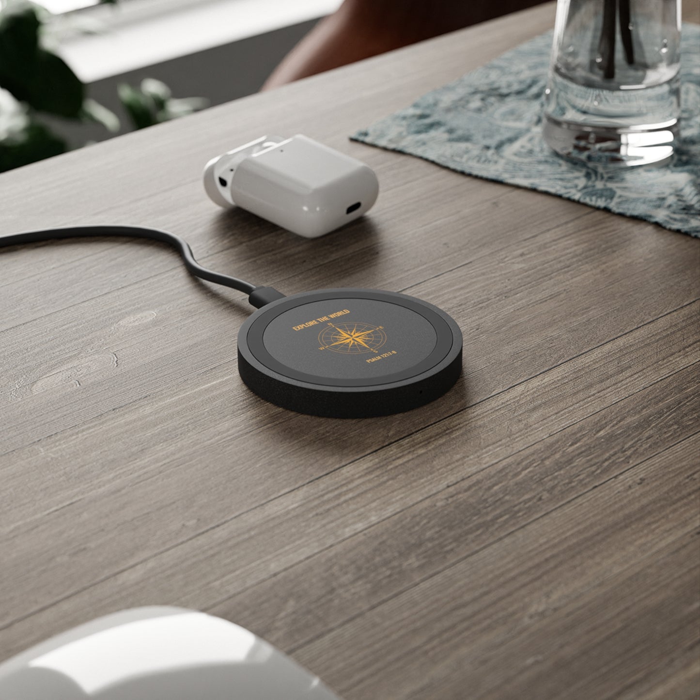 Explore The World Wireless Charging Pad