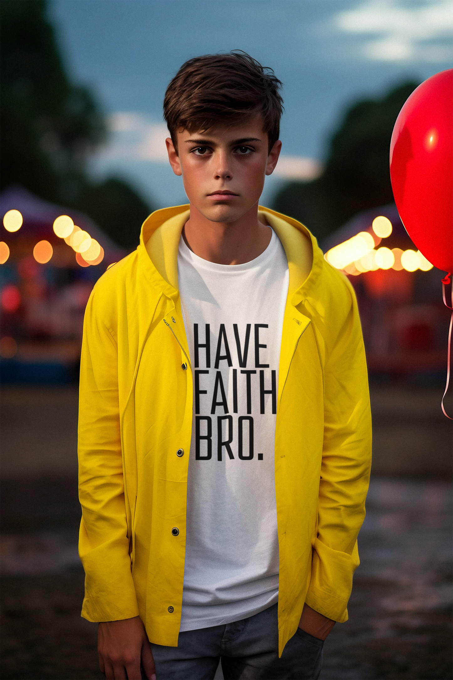 Have Faith Bro. Youth Sports Tee