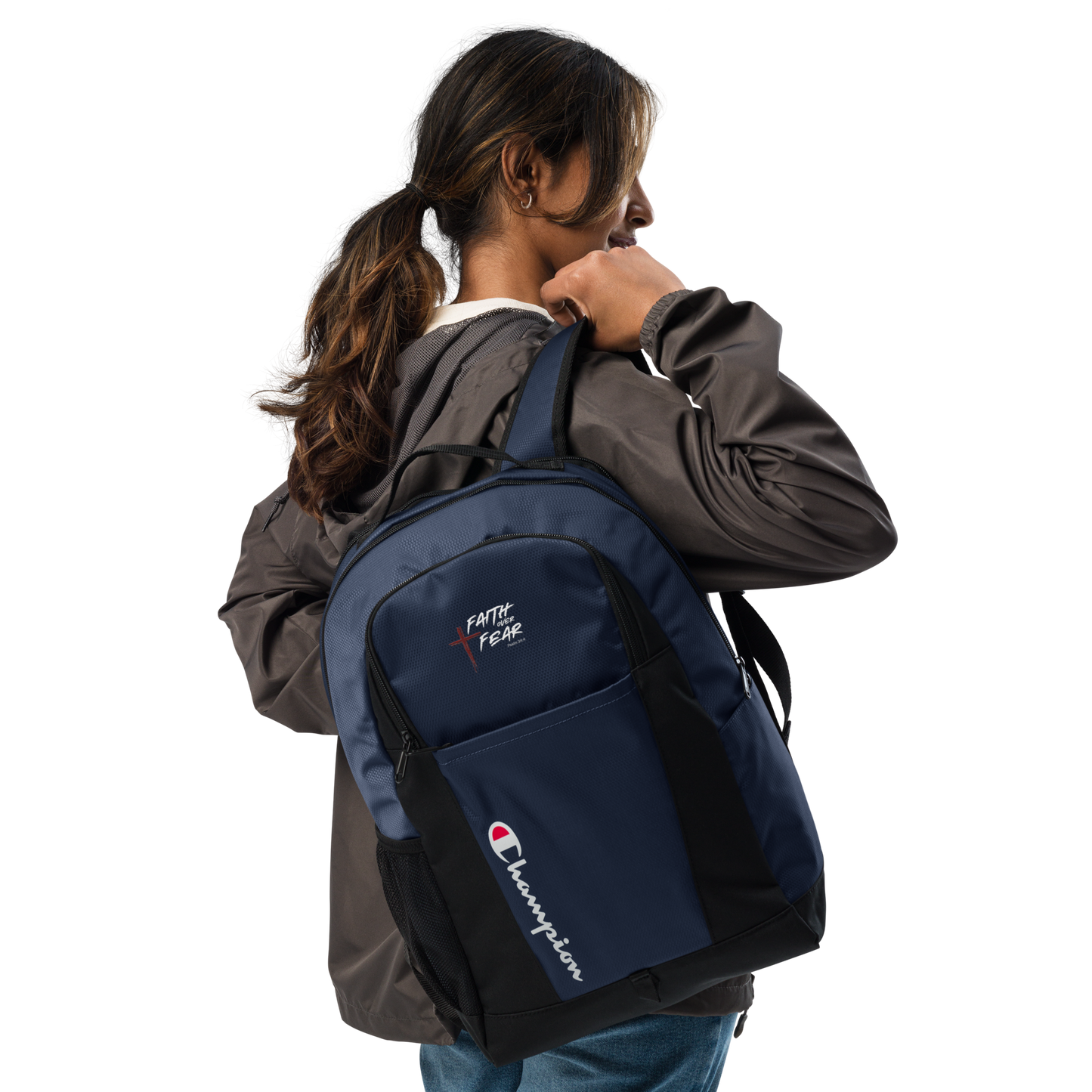 Faith Over Fear Champion backpack