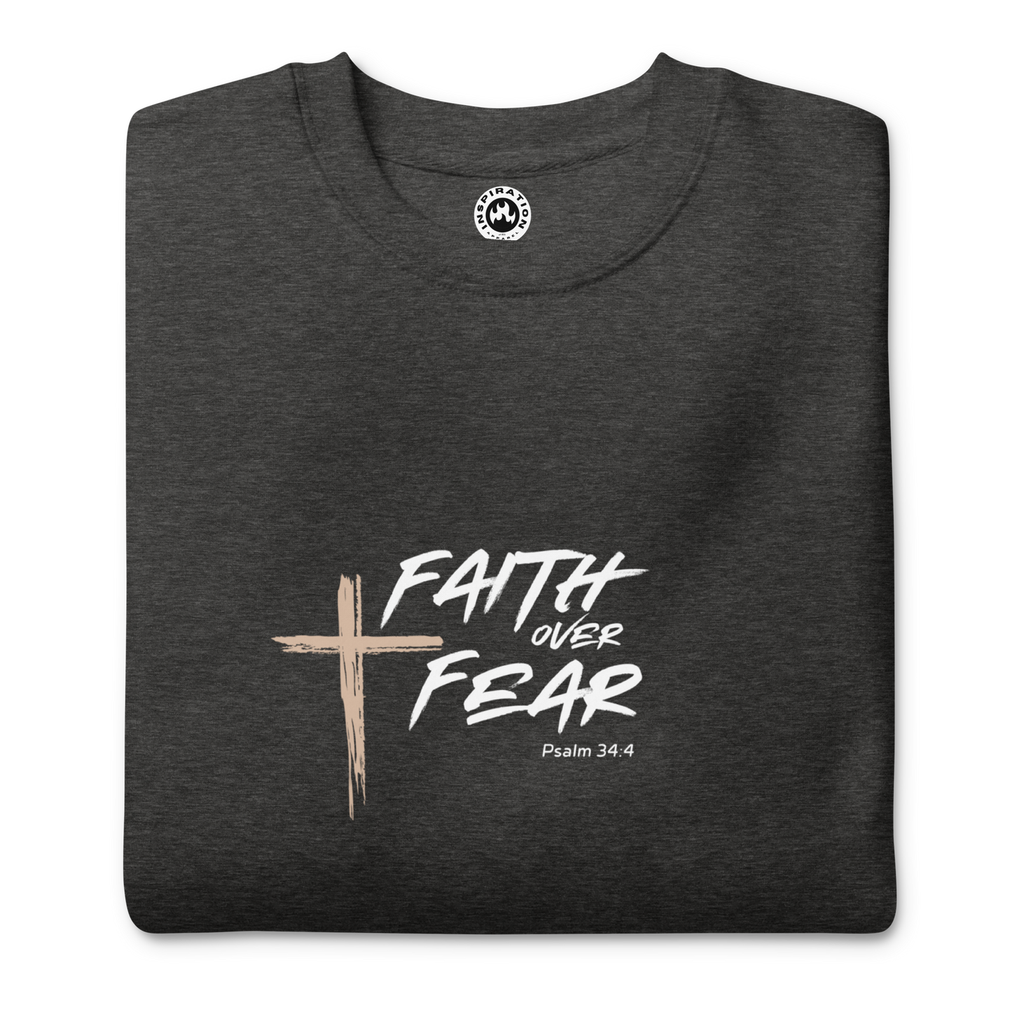 Faith Over Fear Unisex Premium Sweatshirt