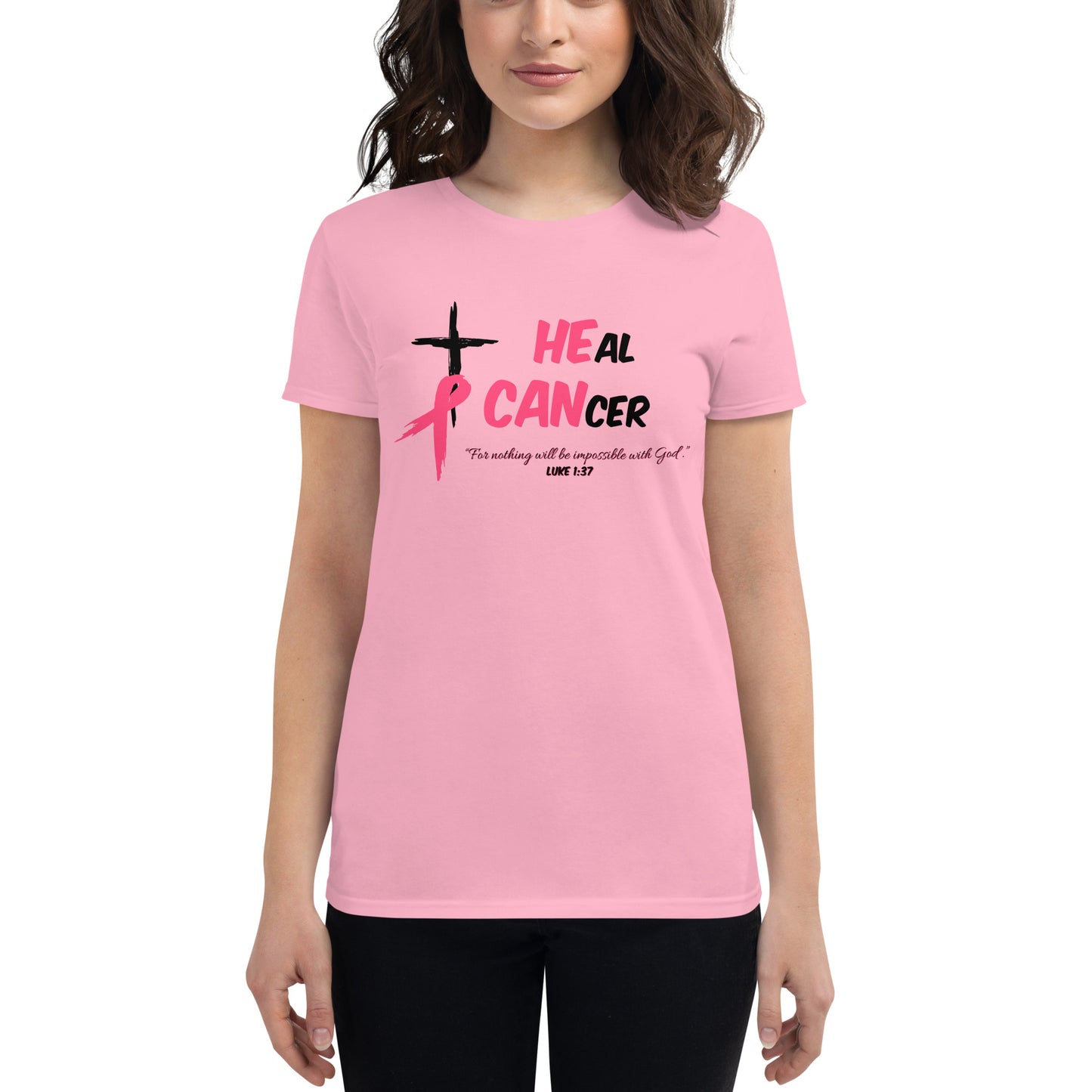 HEal CANcer Women's short sleeve t-shirt