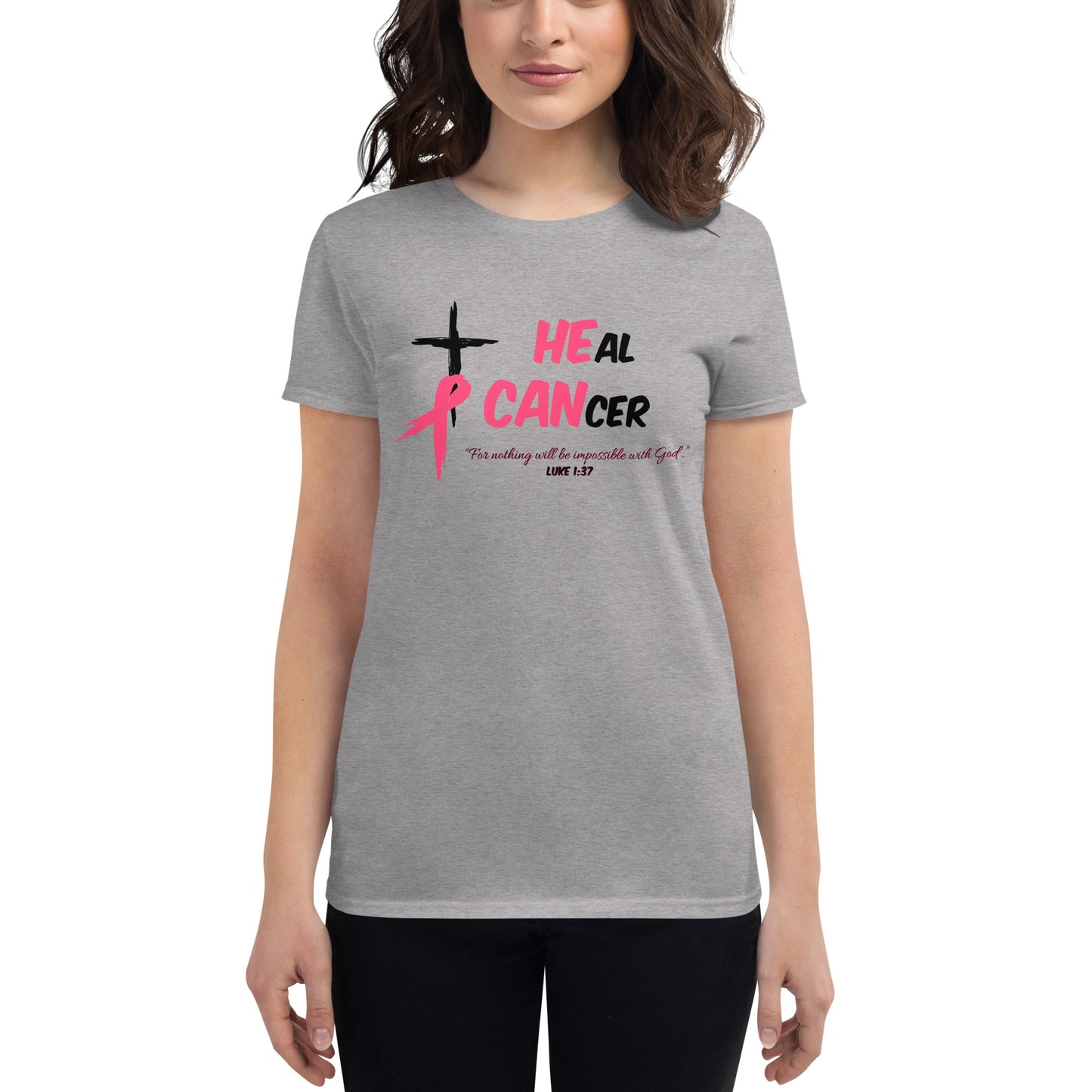 HEal CANcer Women's short sleeve t-shirt